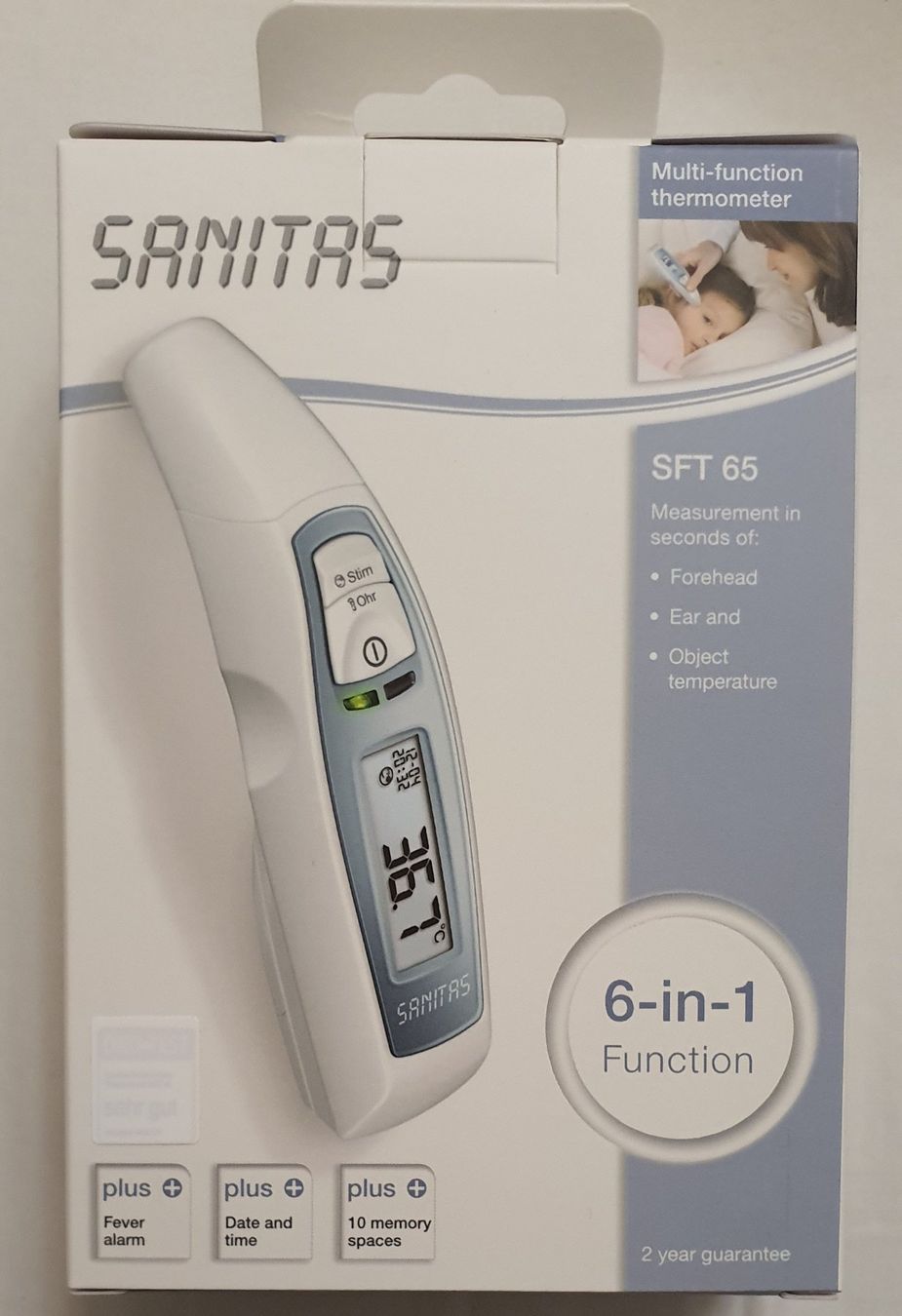 Sonstiges für Haushalt & Wohnen: Sanitas Multifunktions-Thermometer SFT-65 – Neu und originalverpackt aus Jona von VivianPatrick 2