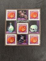 Bloc de timbres Halloween neuf motif citrouille état neuf