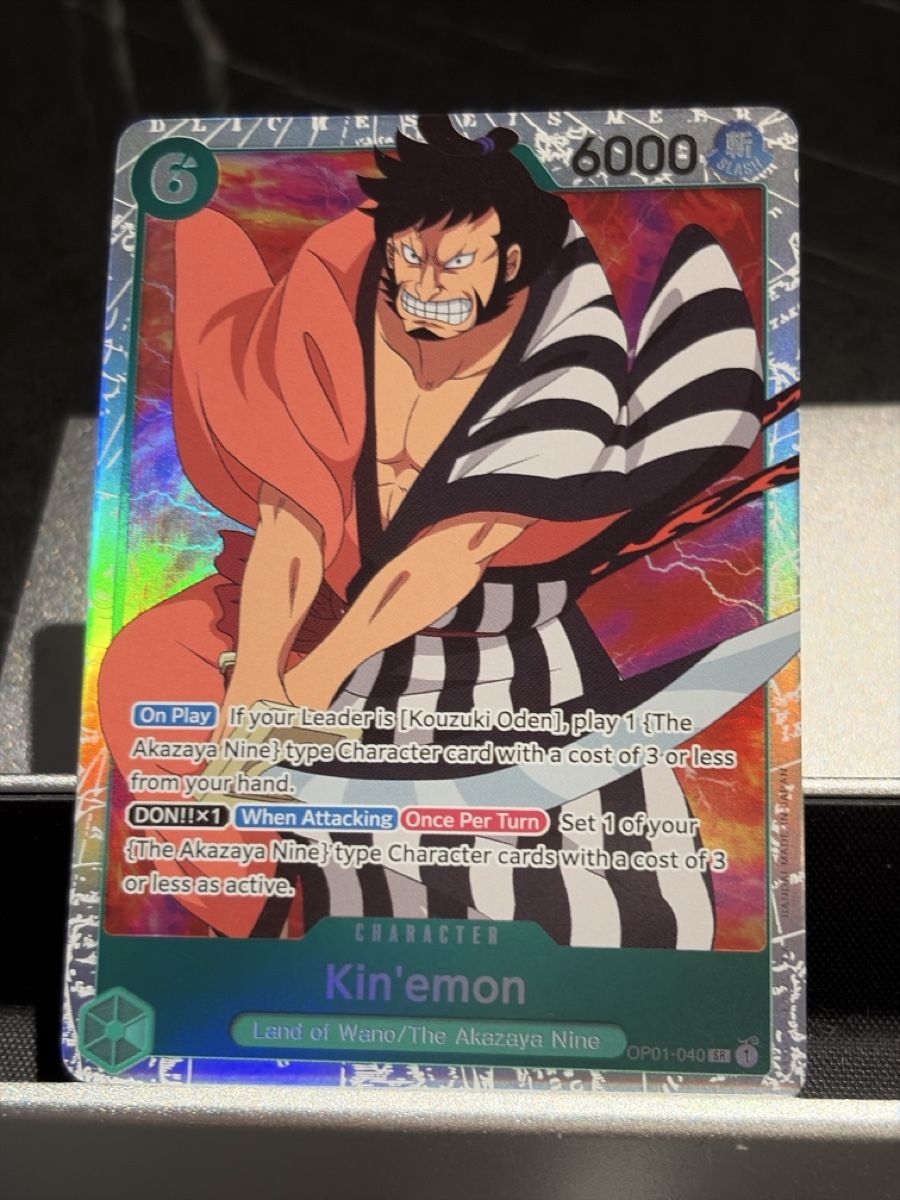 Bandai Carte collezionabili: One Piece OP01-040 Kin‘emon, Englisch – Nuovo (secondo la descrizione) da St. Gallen venduto da cambitcg