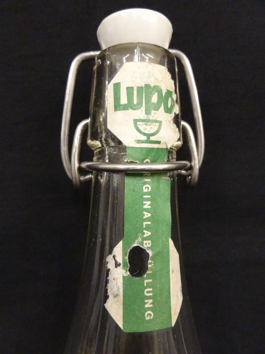 Bicchieri, Caraffe & Bottiglie: alte Flasche LUPO LIMONADE 1966 – Usato da Kerzers venduto da Flaschenposten 6
