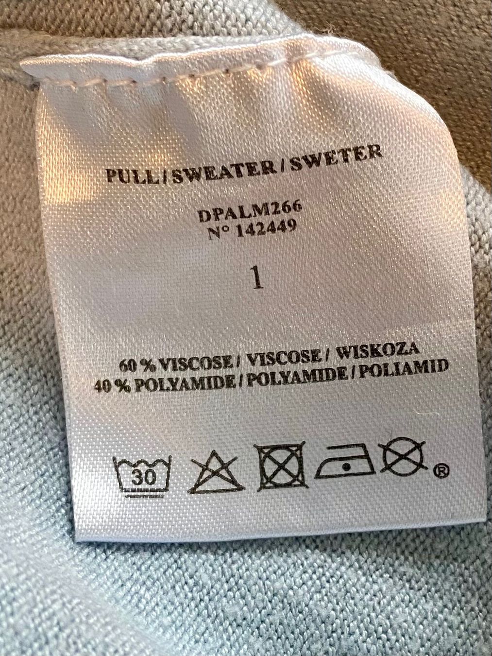 Maglioni & Felpe: Damenpullover Löwenzahn, Grösse S, hellblau – Usato da Stadel b. Niederglatt venduto da sandart 4