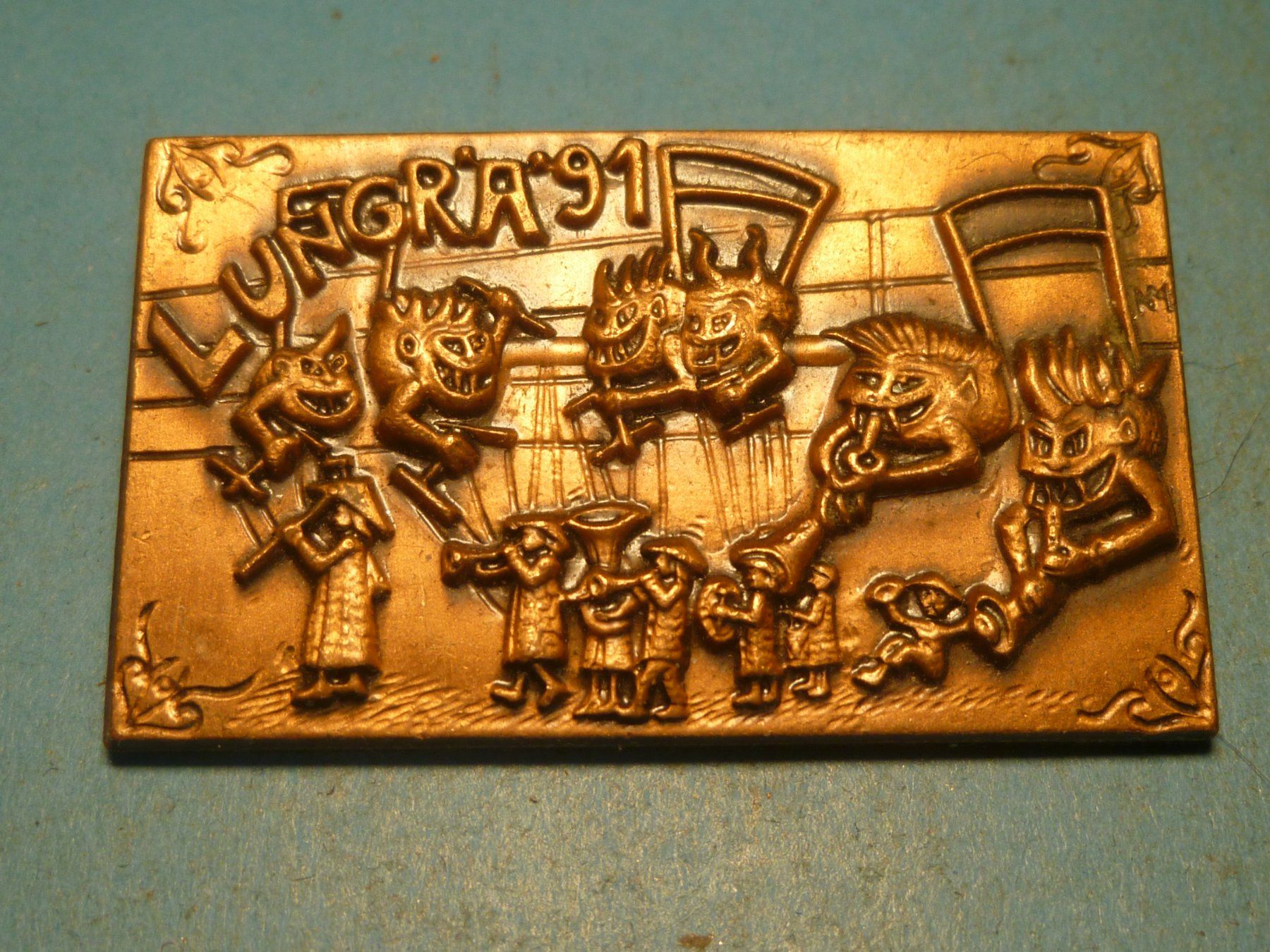 Placchette & Badge: LUNGRÄ 1991 BRONZE – Usato da Ried (Muotathal) venduto da Mandarin02