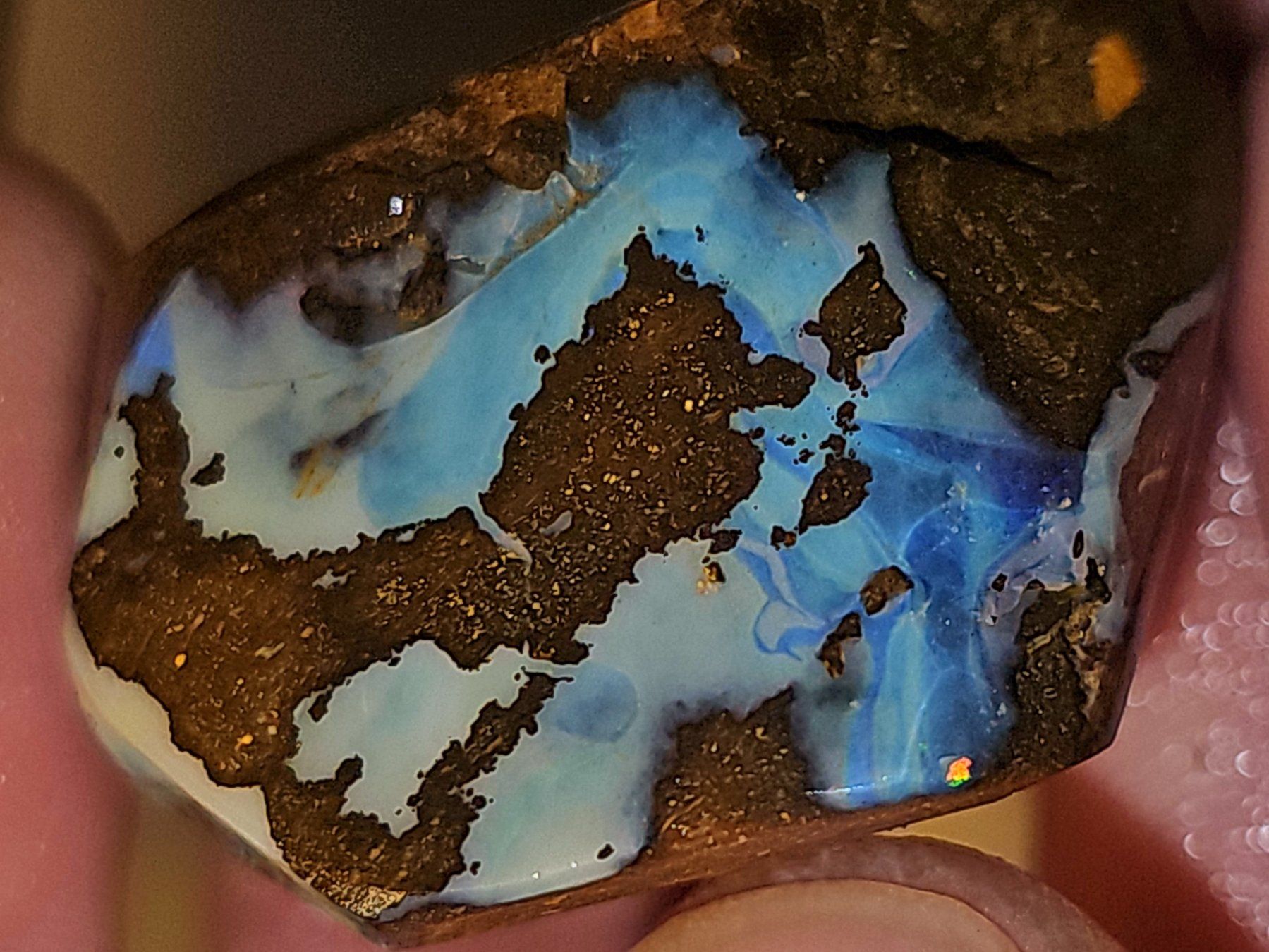 Edelsteine: Grosser Australischer Boulderopal Rohstein – Neu und originalverpackt aus Uerkheim von Winwinner 4