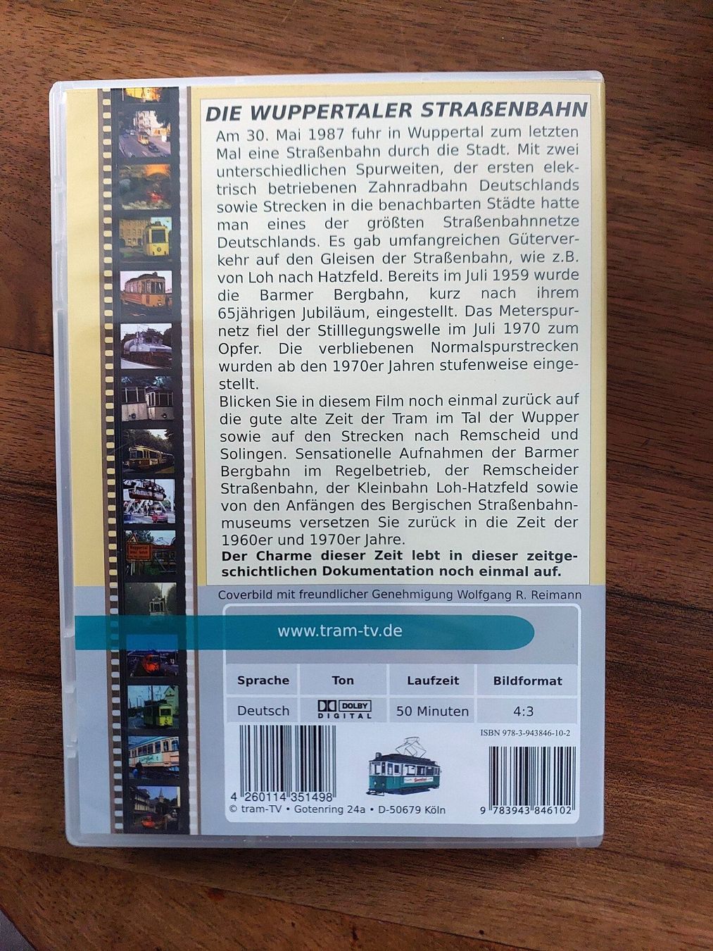 Tutti i DVDs: Die Wuppertaler Strassenbahn - DVD – Usato da Schönenwerd venduto da Steidi 2
