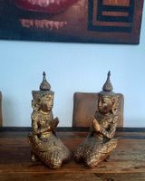 Buddha Figuren, Thailand Stil, Goldig, Deko, Top Zustand