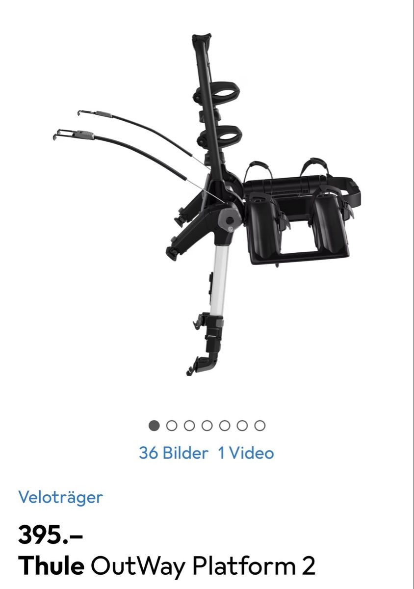 Travi: Thule OutWay Platform 2 – Nuovo (secondo la descrizione) da Diepoldsau venduto da msc_lbr6 2