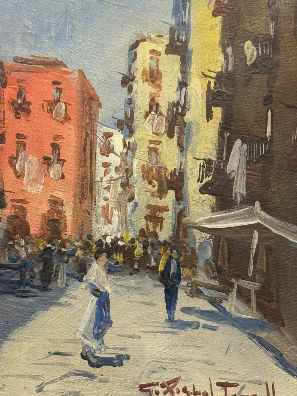 Gemälde: Giuseppe RISPOLI (1882-1960)Gemälde. (Ref-Nr.18) – Gebraucht aus Zürich von raro-quasi-2026 4