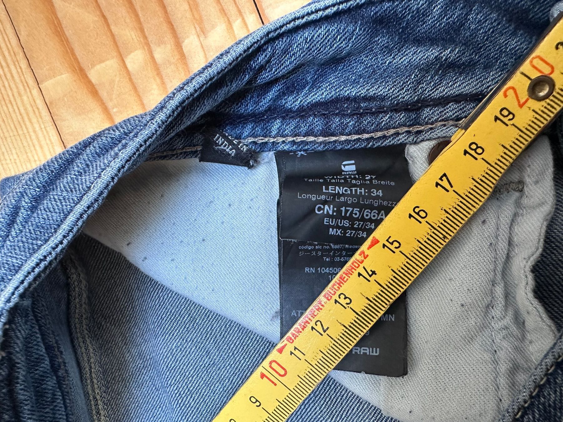 G-Star Jeans: G-Star Jeans Attac straight 27/34 – Usato da Gümmenen venduto da FelizitasHermann 3