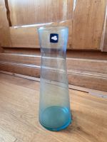 klassische blau grüne Leonardo Vase Glas 25 cm