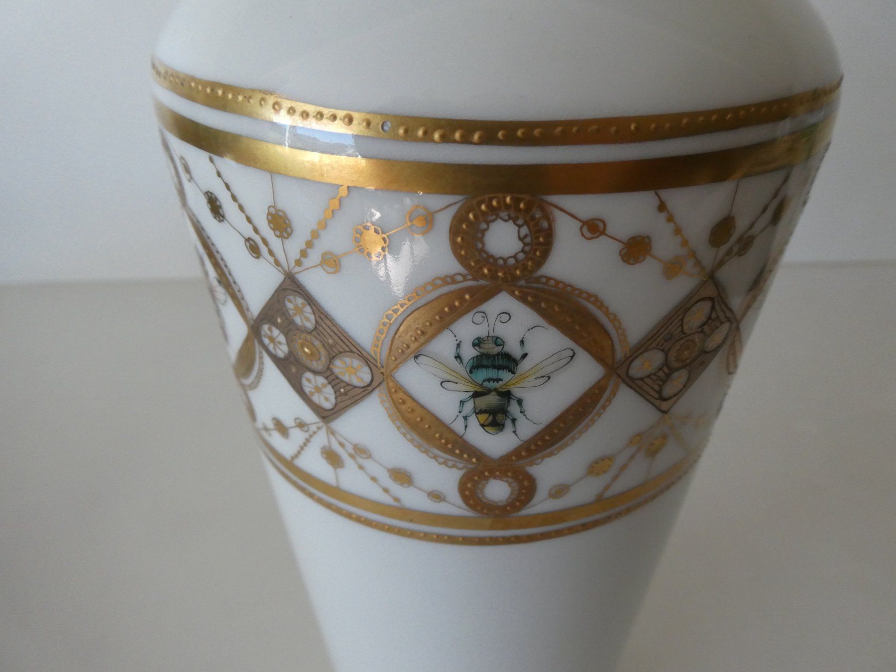 Hutschenreuther Vasi & Recipienti: Vase Hutschenreuther handbemalt – Nuovo (secondo la descrizione) da Basel venduto da Robyn 8