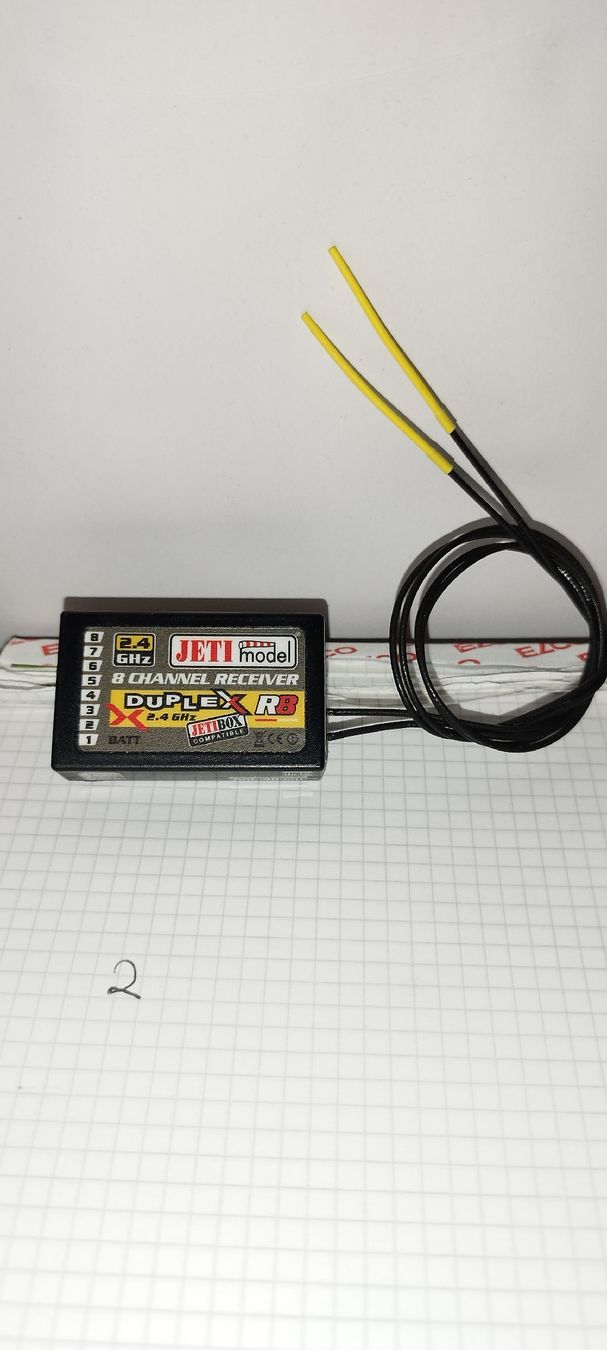 Jeti Récepteurs: JETI DUPLEX RB 8 Kanal Empfänger – D'occasion à Grabs par firebird.91