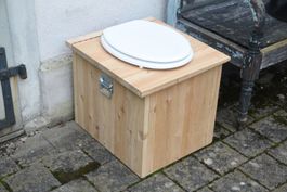 Komposttoilette / Trockentoilette Edelholz