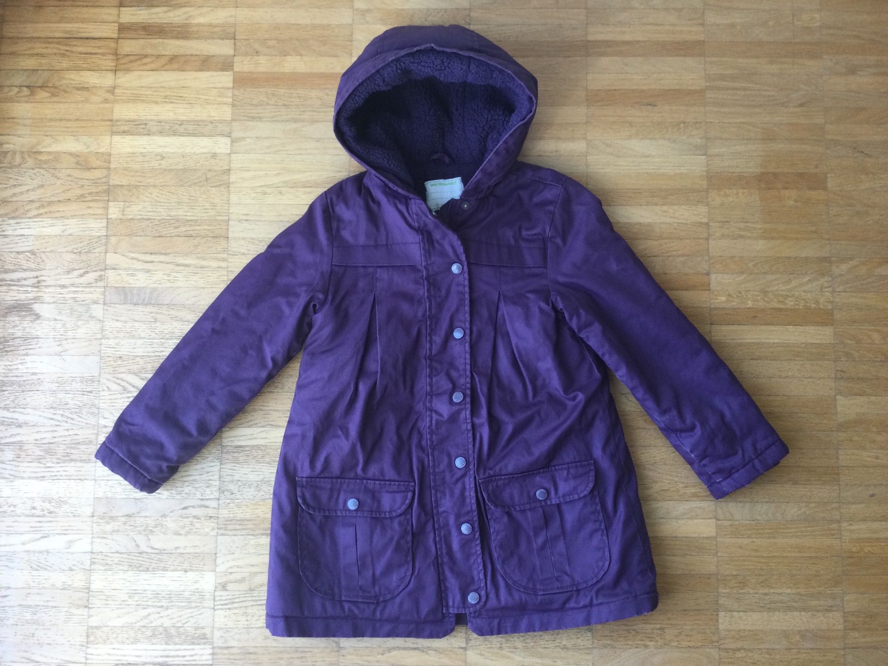 Vertbaudet Giacche & Cappotti: Winter Mantel Mädchen Gr. 128 – Usato da Zürich venduto da VorlonShadow