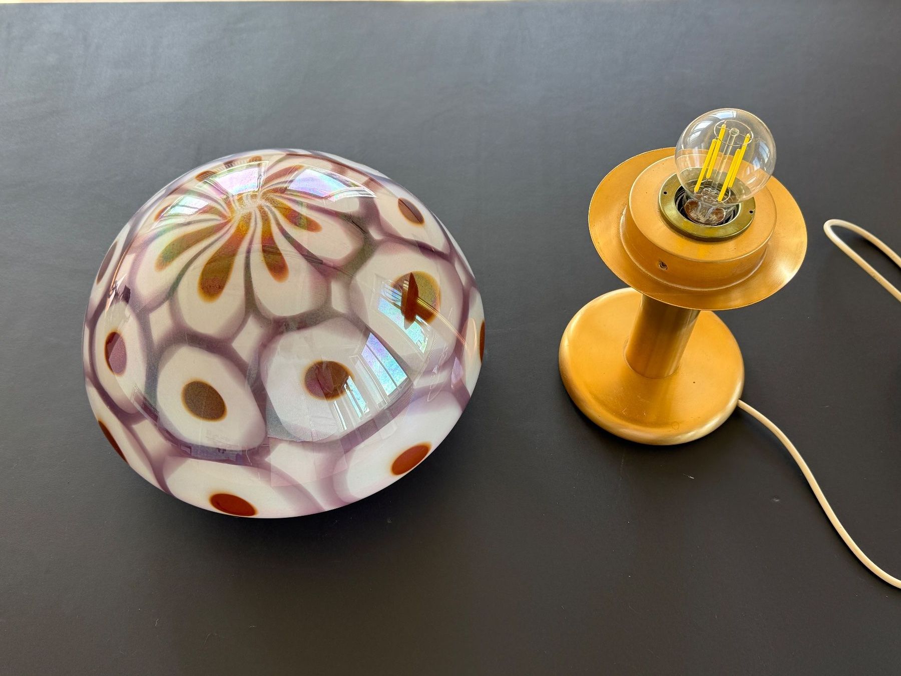 Murano Lampade: Pilzlampe Muranoglas – Usato da Bern venduto da miro-co. 4