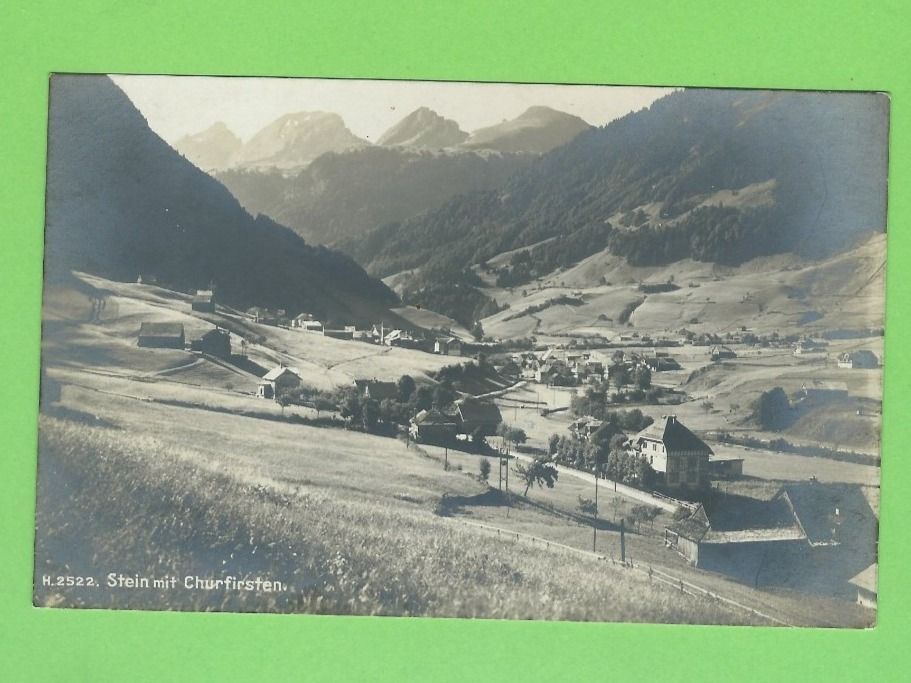 Cartoline postali: Stein mit Churfirsten – Usato da Zürich venduto da t24_de