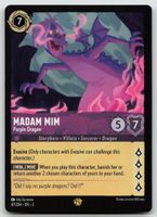 Lorcana Madam Mim Legendary 47/204 EN-2
