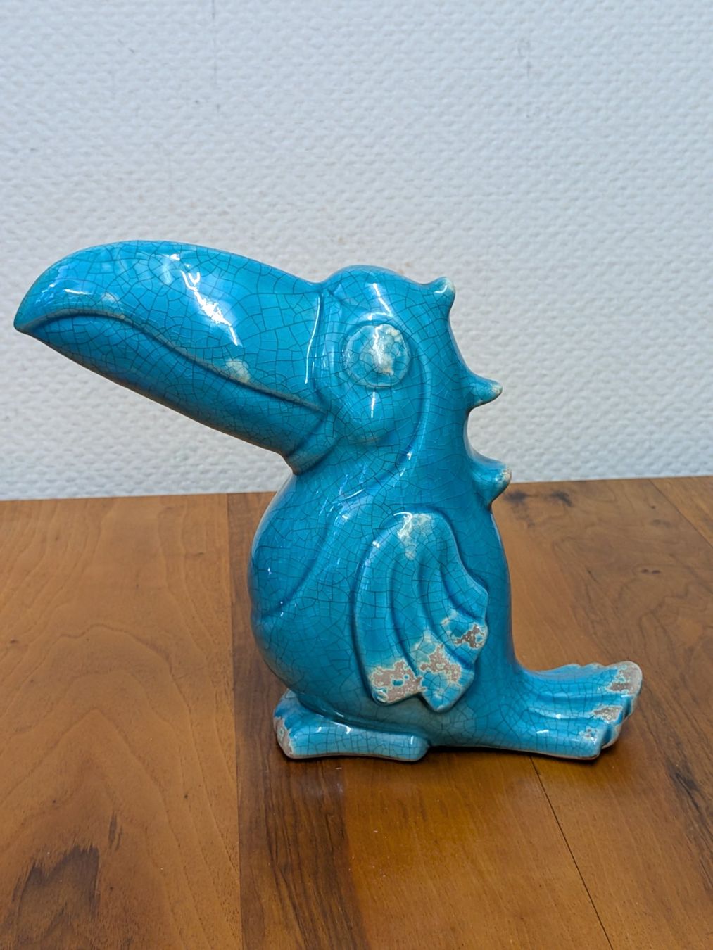 Statuette: Keramik Vogel türkisblau – Usato da Emmen venduto da magelan 1