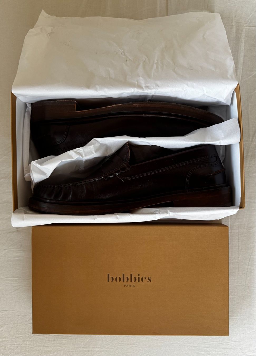 Bobbies Scarpe da uomo: Bobbies Paris Allen Loafer, Irisch Coffee, 46 – Usato da Vilters venduto da Sidsel_M 5