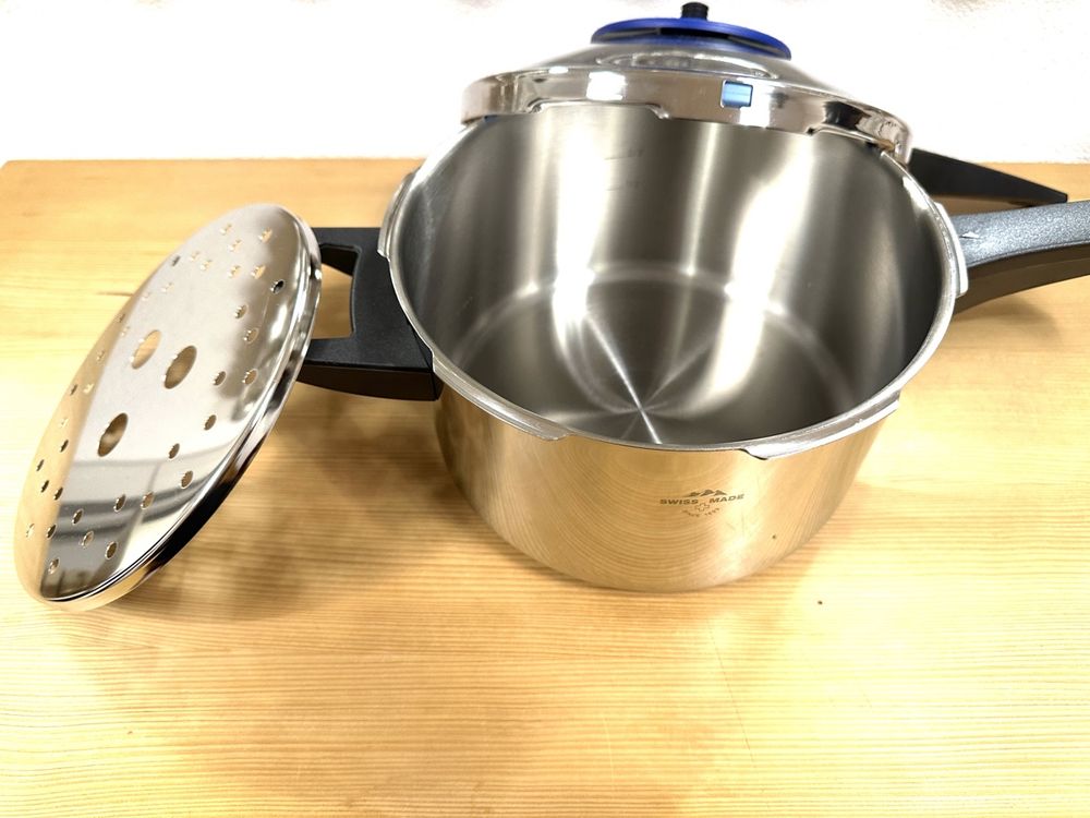 KUHN RIKON Duromatic Schnellkochtopf 3.5 Liter - Swiss Made Edelstahl Für Induktion