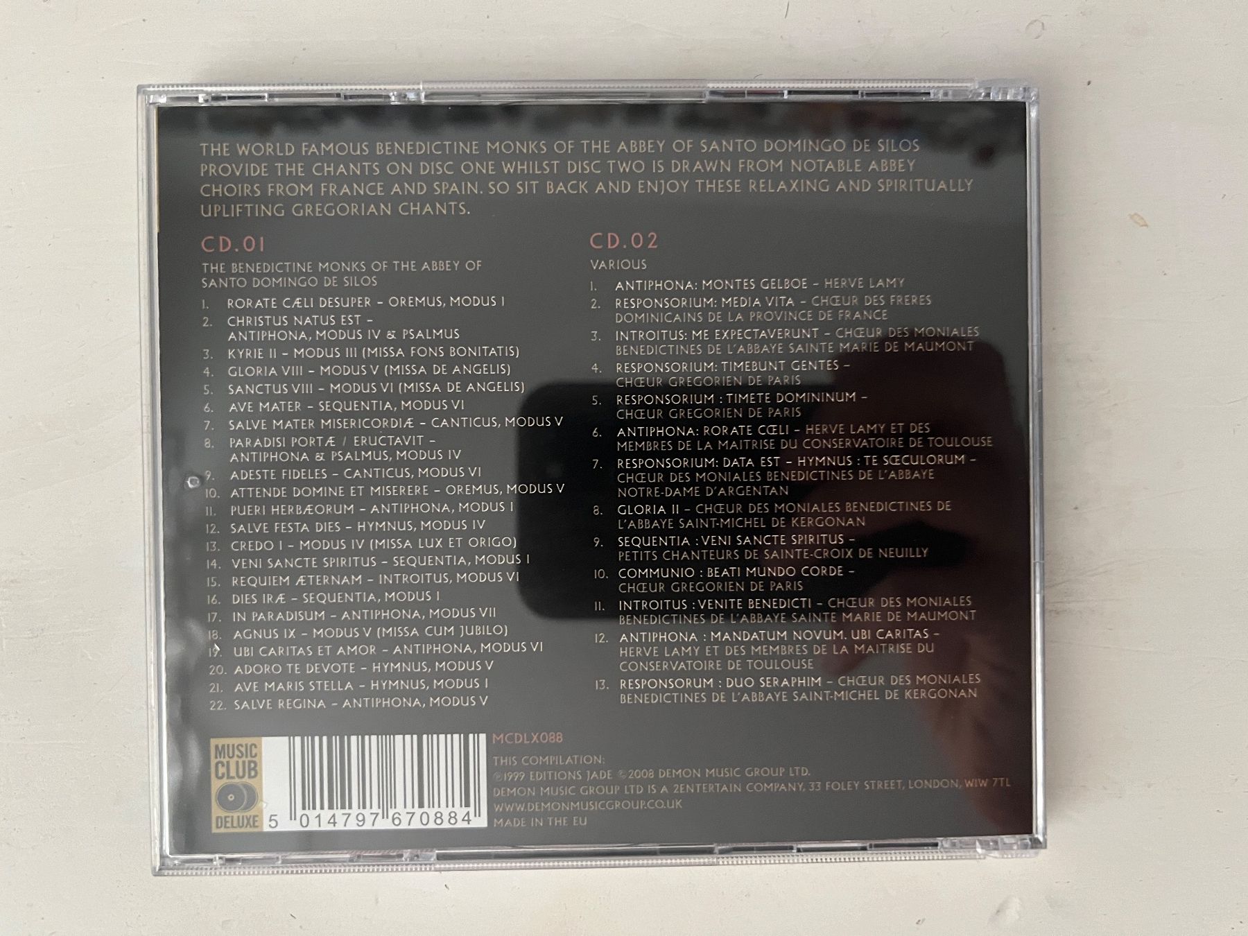 CD: Ultimate Chants | CD 💿 – Usato da Sierre venduto da black.box 1