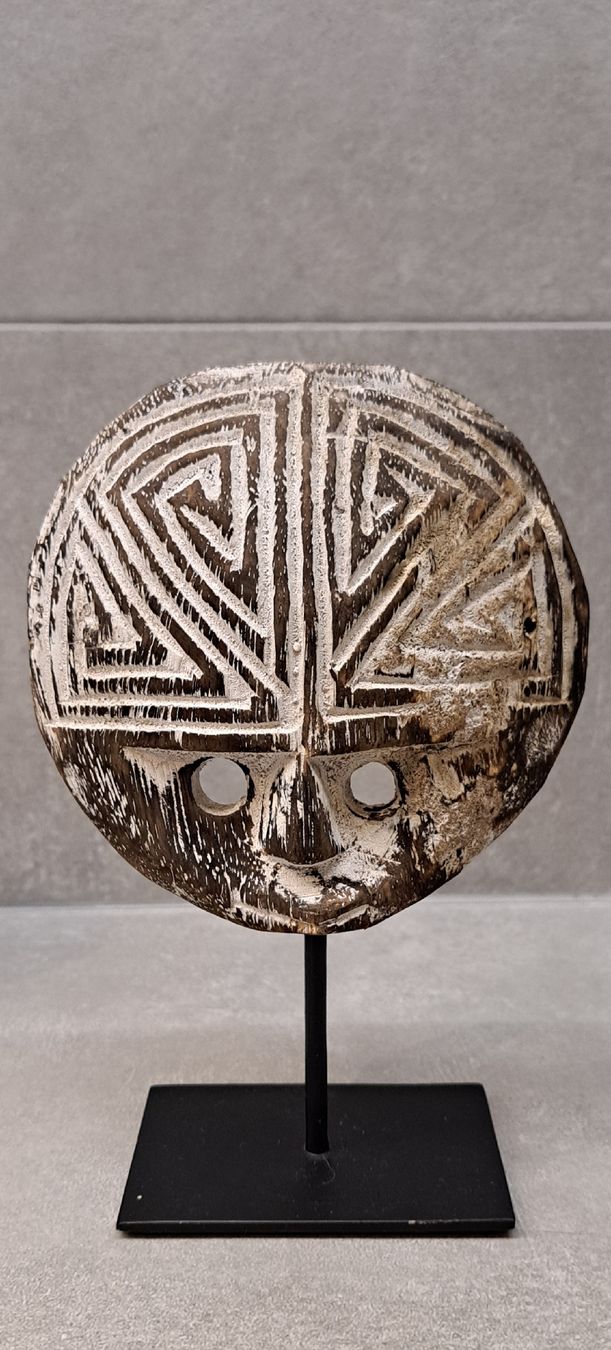 Maschere: Masque chamanique de Sumbawa – Nuovo e nell'imballaggio originale da St-Aubin-Sauges venduto da Rrrrrrrrrrr 1