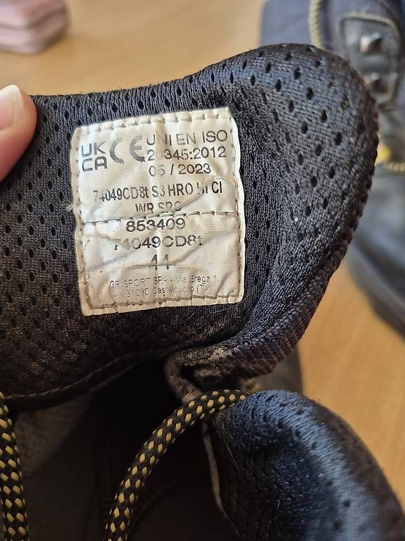 Scarpe da uomo: Stahlkappen Schuhe – Usato da Menziken venduto da MJoder 2