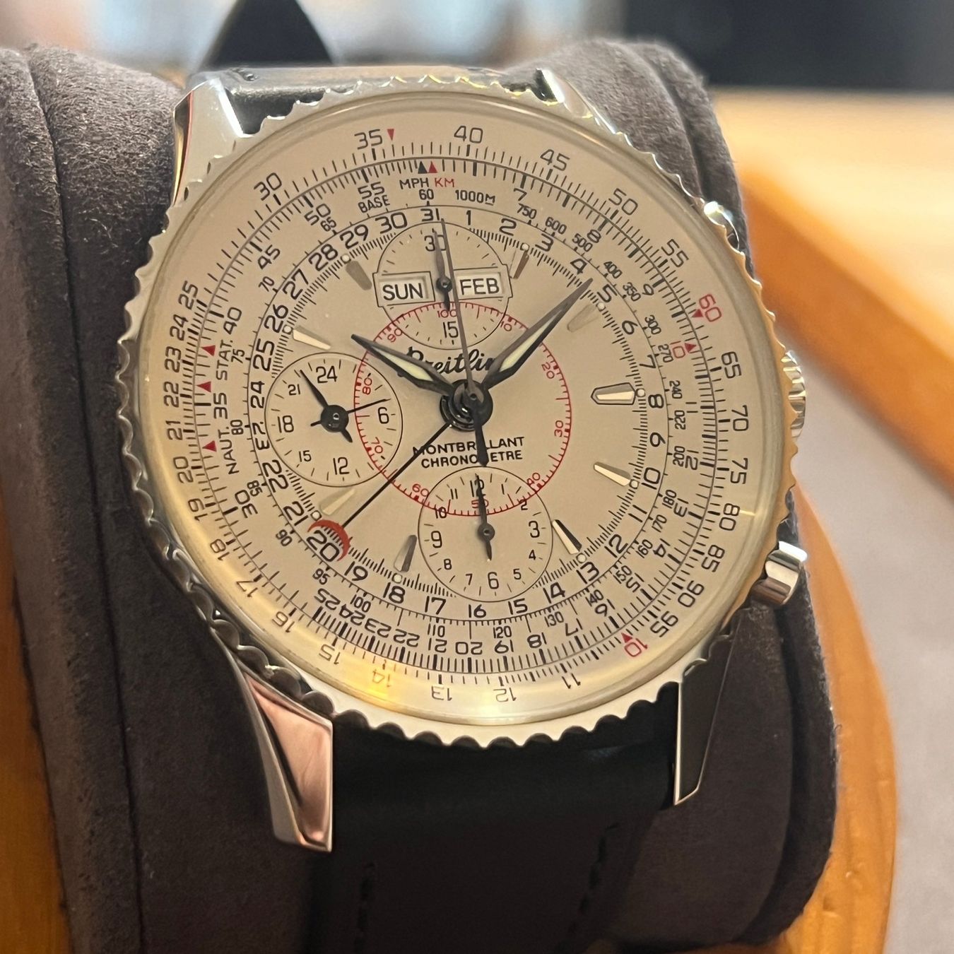 Breitling Orologi: Breitling Montbrillant Navitimer Datora A21330 – Usato da Carouge GE venduto da Watchaser 1