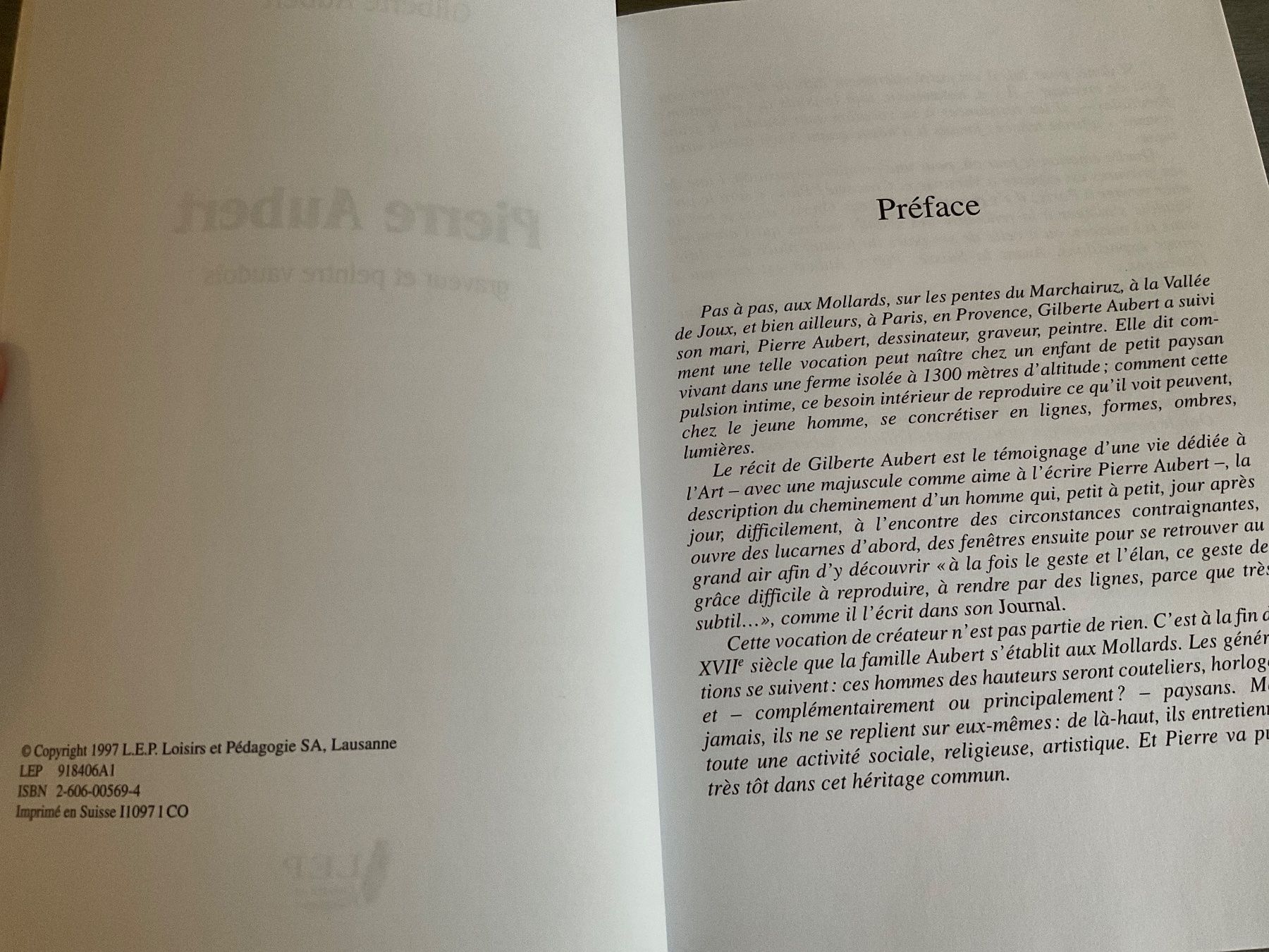 Bücher: Pierre Aubert, graveur et peintre, 2e édition – Gebraucht aus Avenches von Tinkey 3