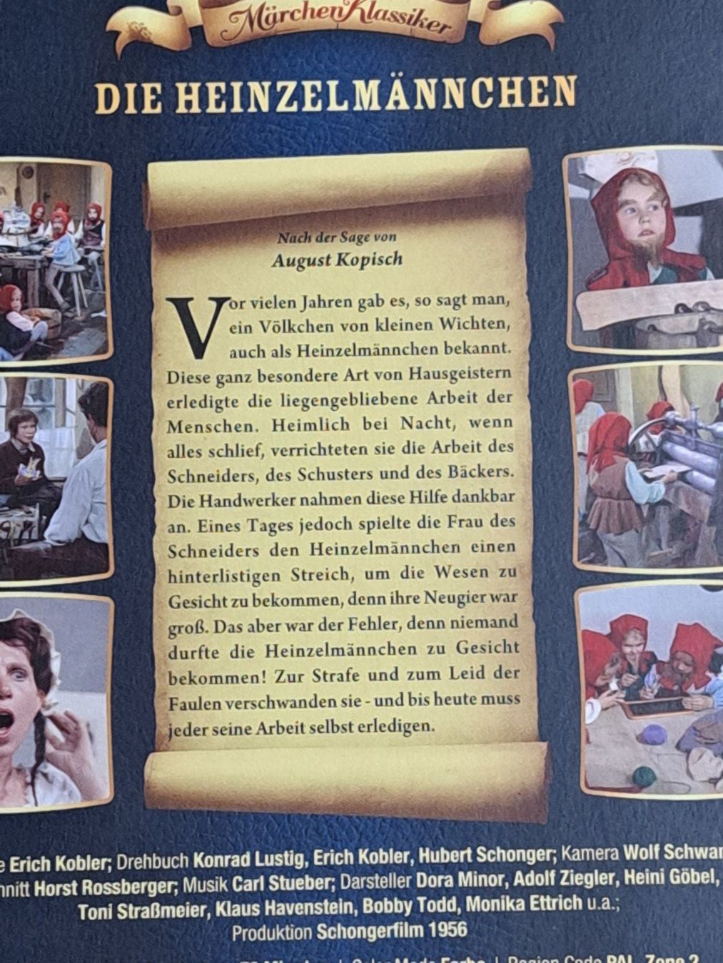 Tutti i DVDs: DVD Die Heinzelmännchen, Märchen Klassiker – Nuovo (secondo la descrizione) da Unterseen venduto da Kanica 2