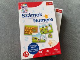 Assoziationen, Zahlen Lernspiel -Trefl (Ungarisch)