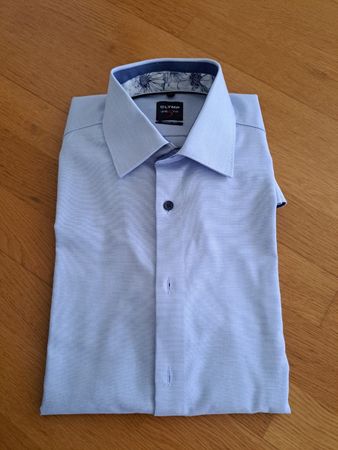 Hemd Olymp body fit Hellblau Gr.40