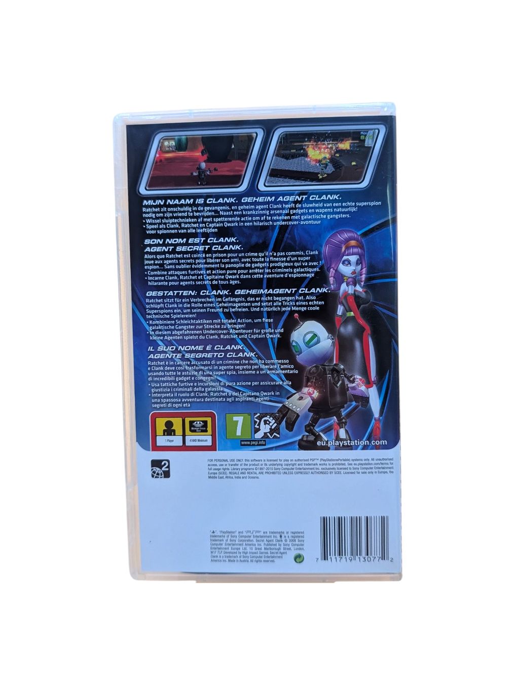 Sony Giochi: Secret Agent Clank PSP – Usato da Domat/Ems venduto da IsseldorsShop 1