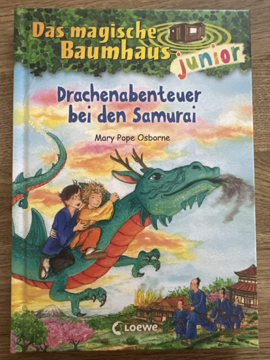Libri: Das magische Baumhaus Junior Drachenabenteuer Samurai – Usato da Wettingen venduto da sue_2v99