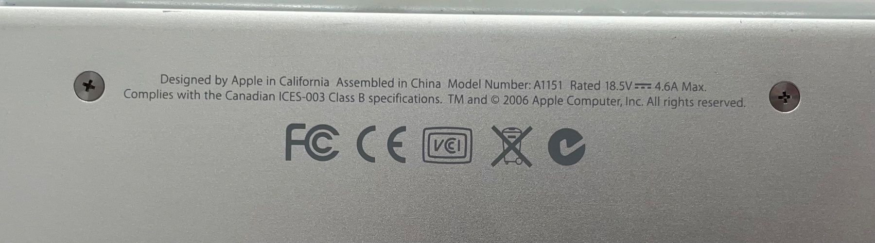 Apple Notebook: Apple Mac Book Pro A1151 (2006) – Usato da Niederdorf venduto da LeptonAG 6