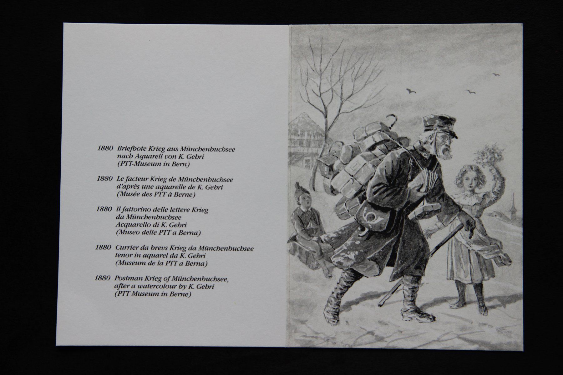 Tous les timbres: Schweiz 1986 - Briefbote Krieg – D'occasion à Jona par Southafrica07 1