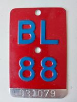 Velonummer BL 88 plaque Velo