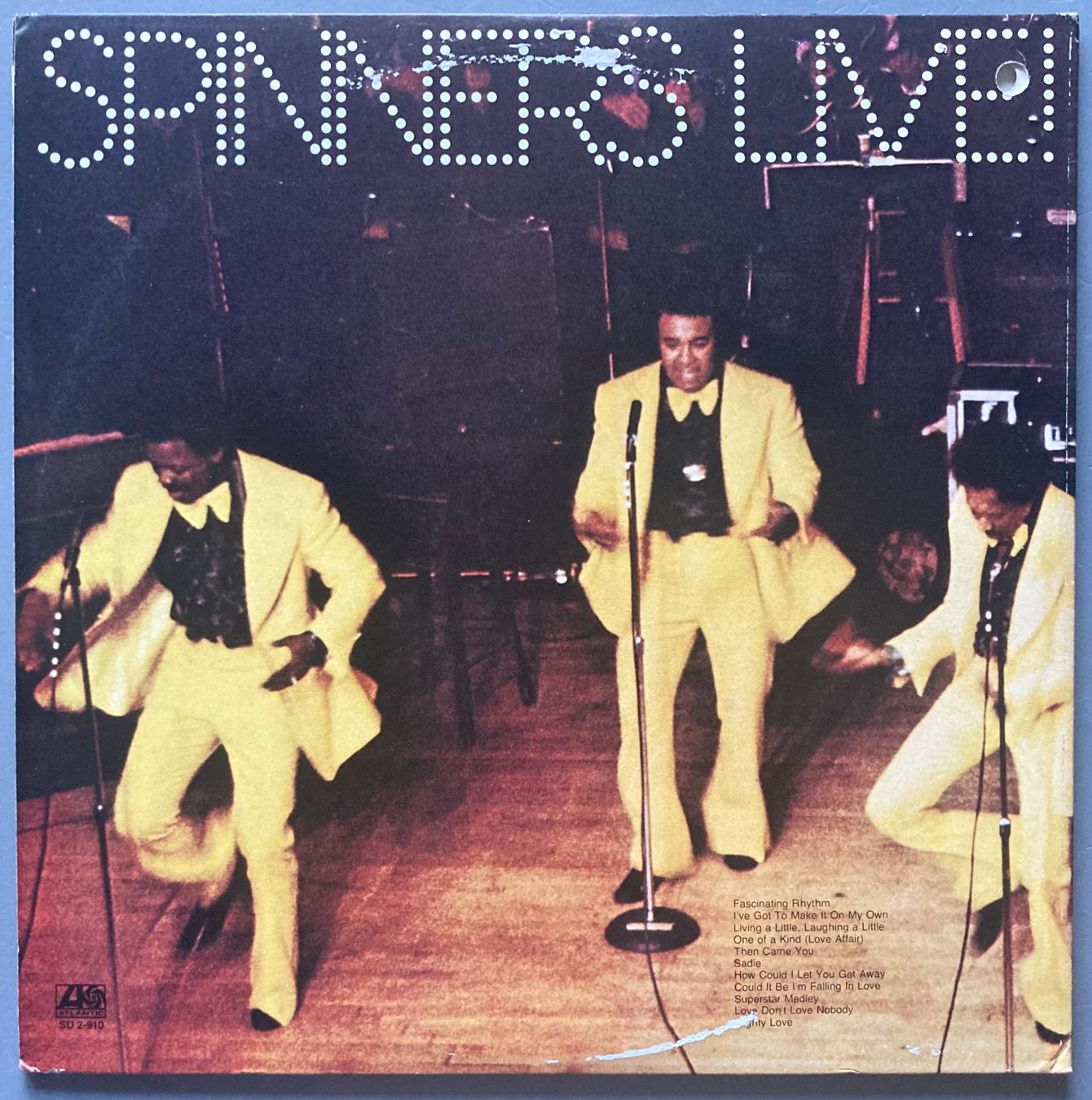 Schallplatten: SPINNERS - SPINNERS LIVE! – Gebraucht aus Poliez-Pittet von Newtown-Records 1