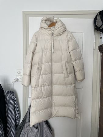 Marco Polo Daunenmantel Wintermantel weiss 38