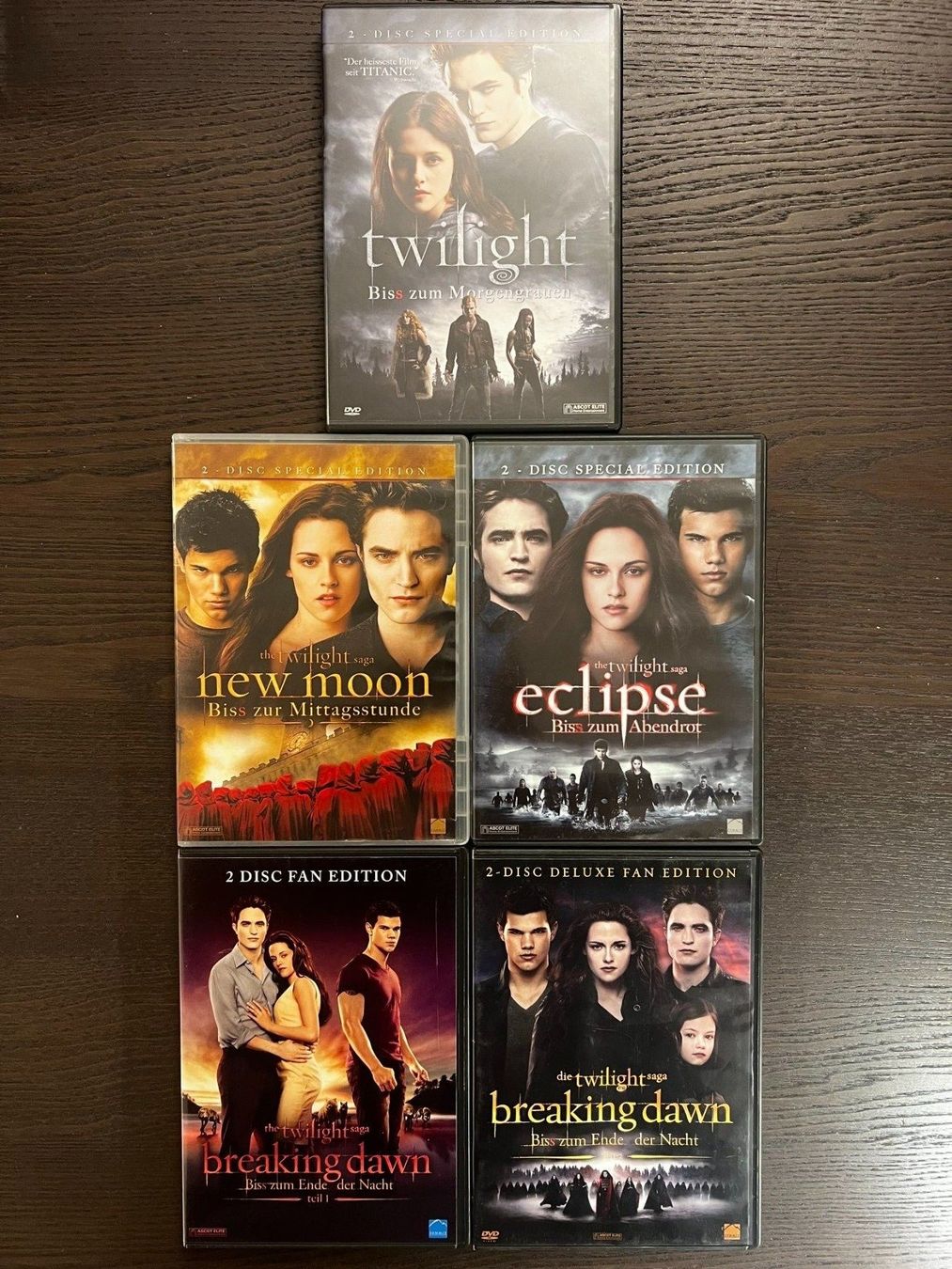 Tutti i DVDs: Twilight Saga Collection – Usato da Zürich venduto da FilmFreunde