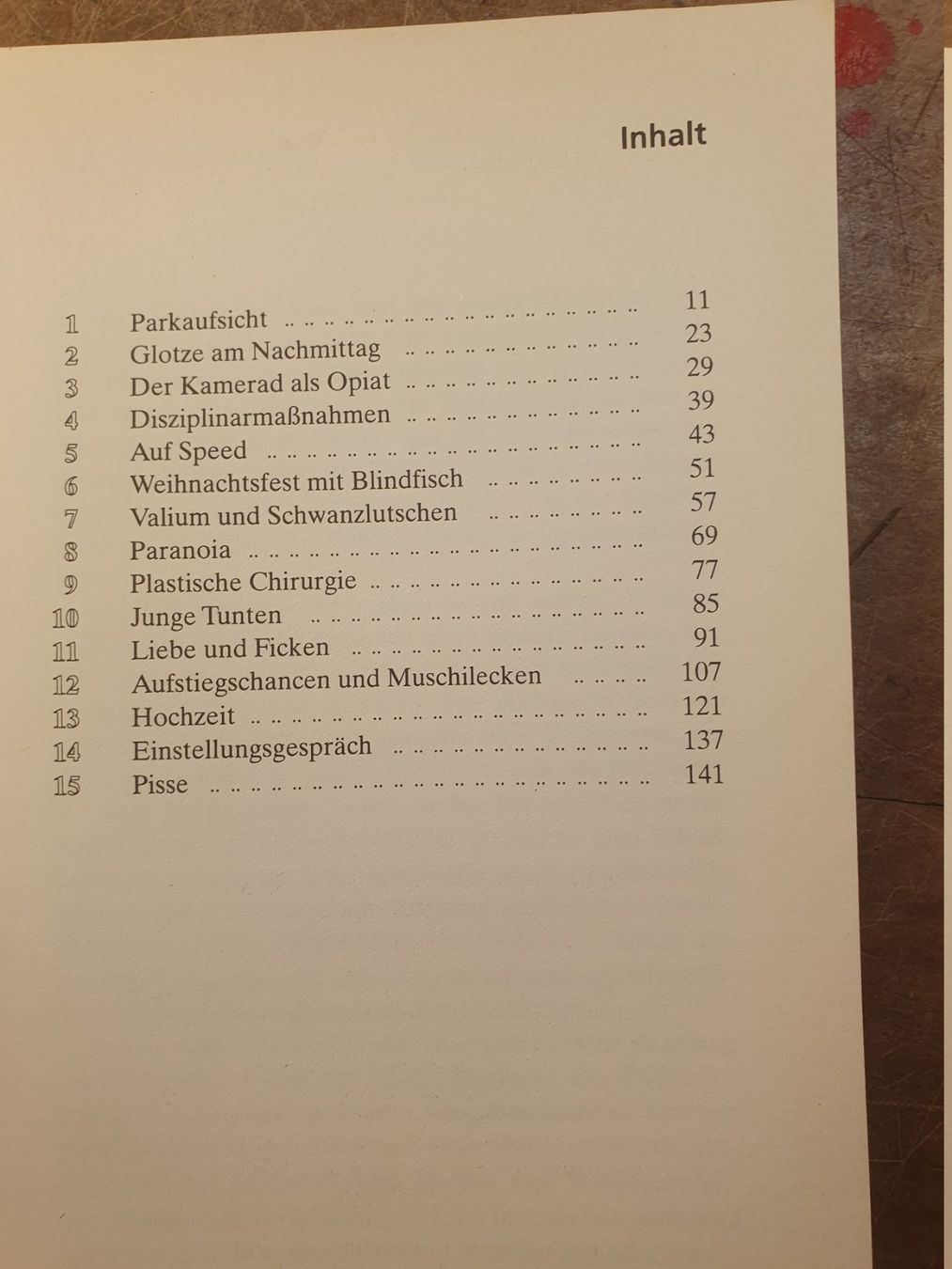 Livres: Der Durchblicker - Irvine Welsh – D'occasion à Zürich par loosebone 5