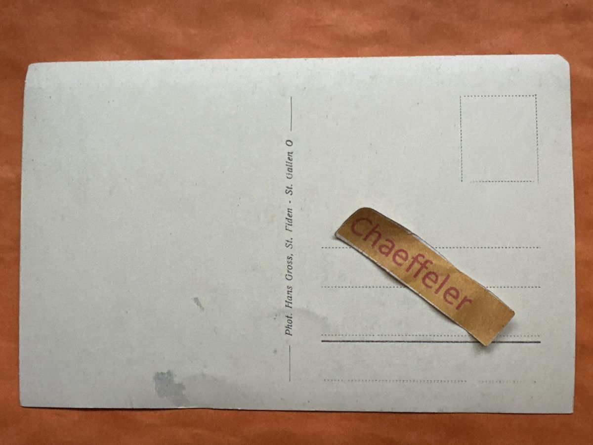 Cartes postales: Alte Ansichtskarte Unterwasser mit Schafberg – D'occasion à Zürich par Chaeffeler 1