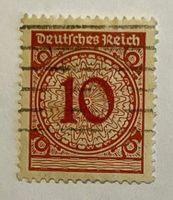 Deutsches Reich 10 Mark Briefmarke