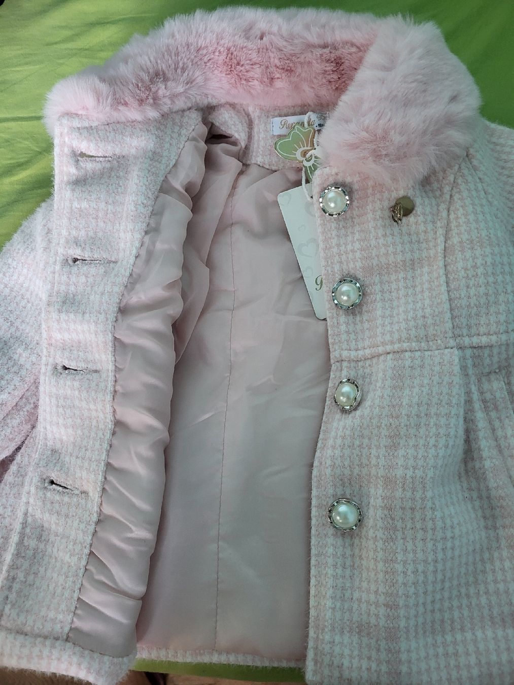 Jacken & Mäntel: Mädchen Jacke rosa Grösse 18M mit Etikett – Neu (gemäss Beschreibung) aus Bremgarten AG von PurpleIbiscus 3