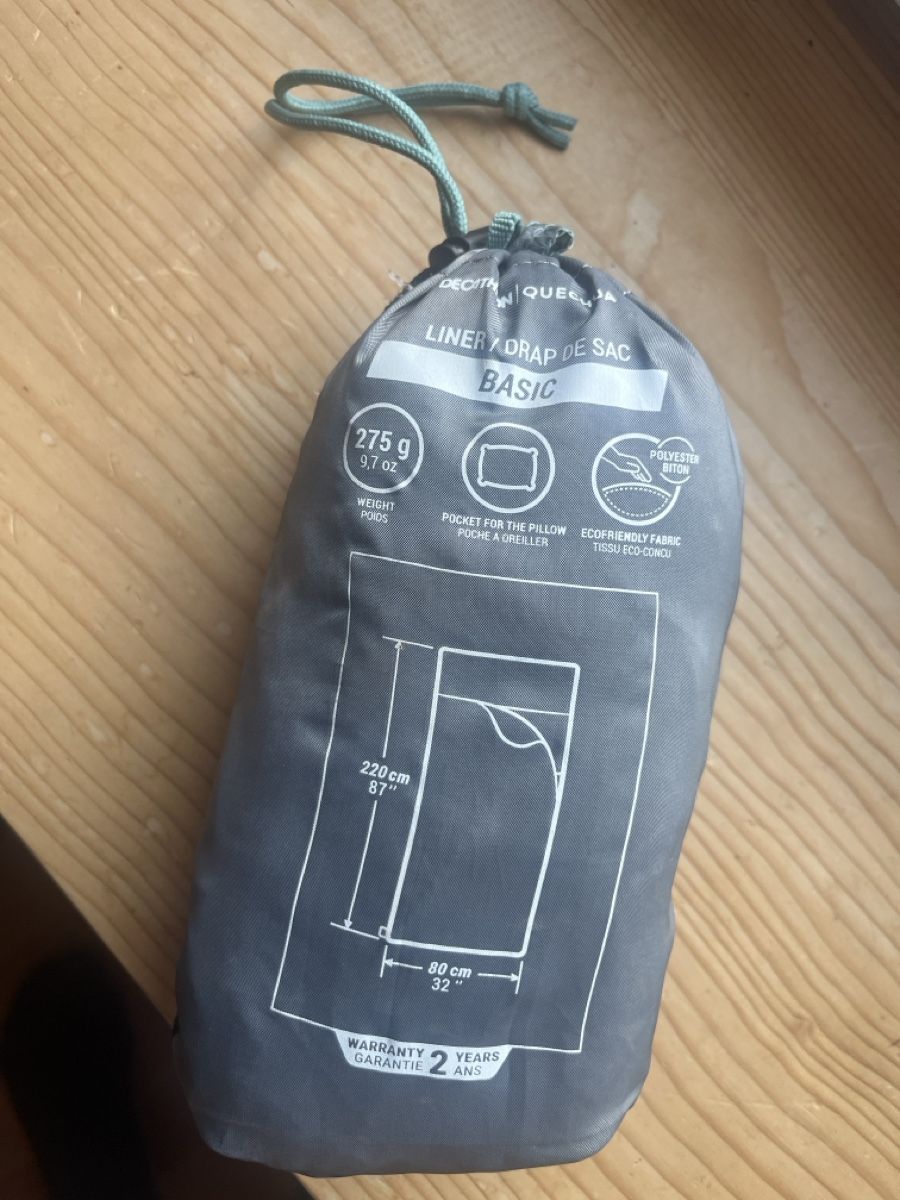 Sacchi a pelo: Hüttenschlafsack Decathlon 220x80cm – Usato da Breil/Brigels venduto da die_86bb