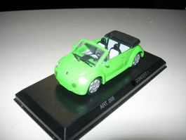 VW Neu Beetle 1994 Cabrio h.grün * Detail Cars 1:43
