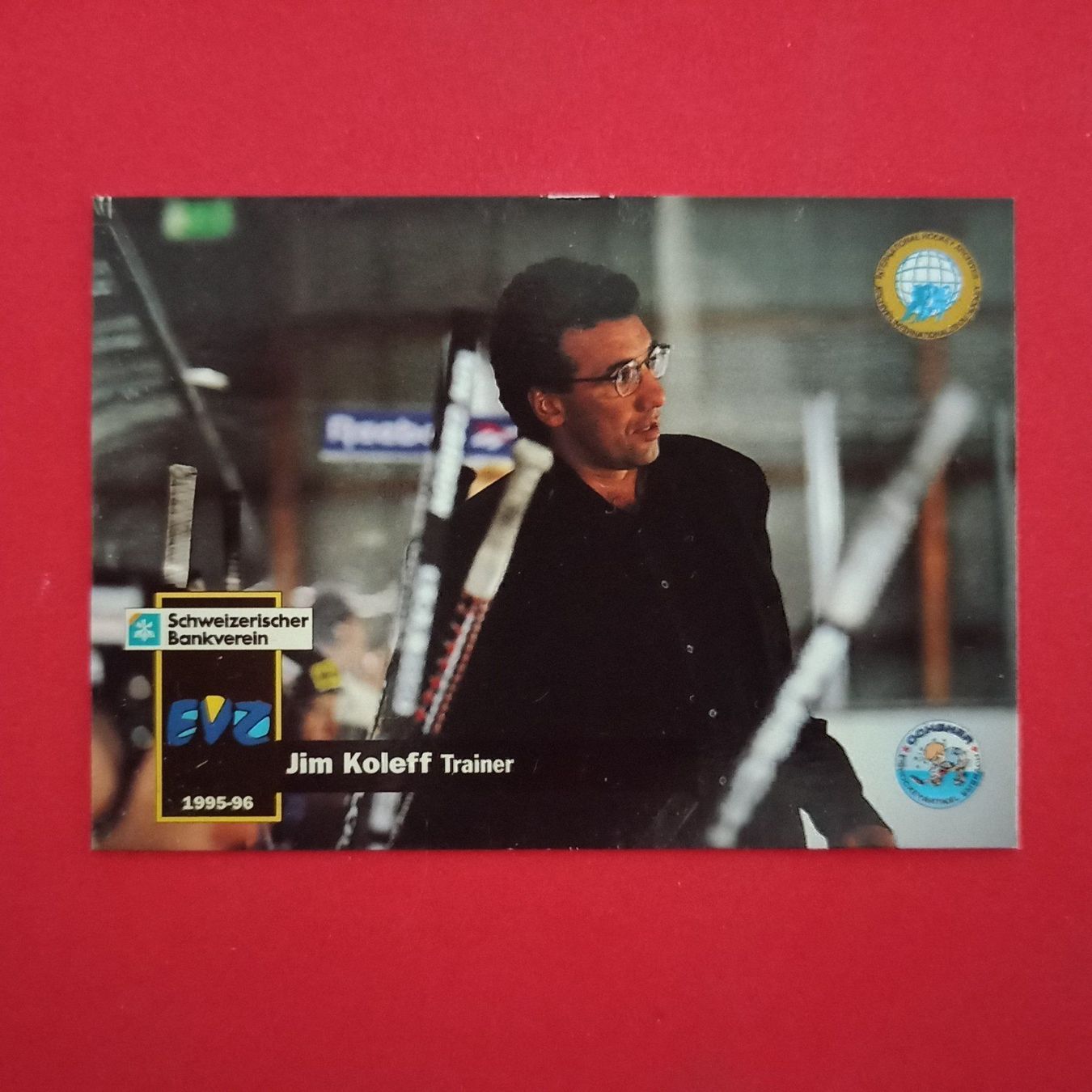 Carte collezionabili: Jim Koleff - EVZ CARD - 1995/96 – Usato da Dübendorf venduto da kb86_MOVIE