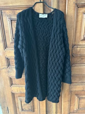 Original Antonia Zander Cashmere-Jacke, schwarz , Gr XS, neu