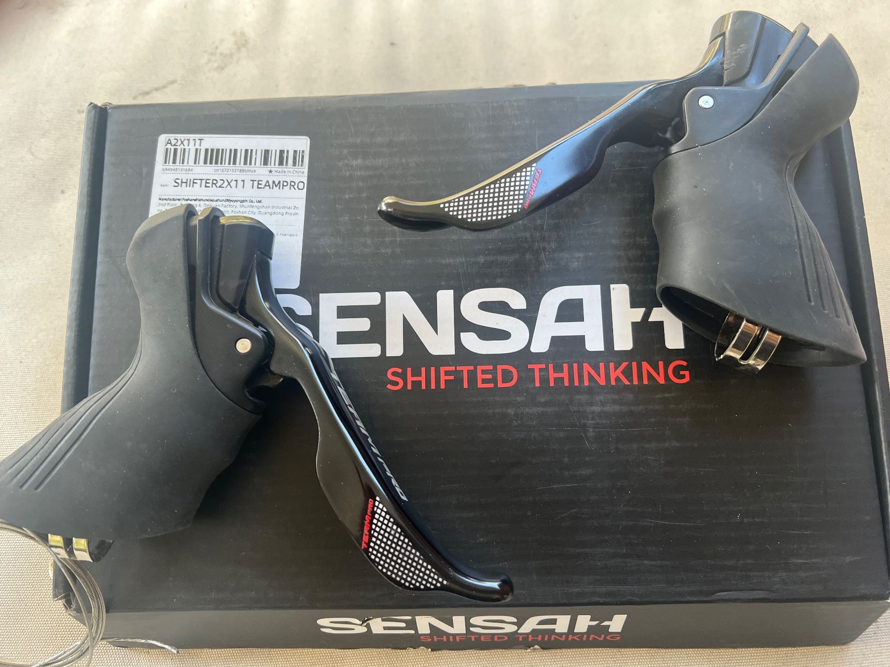 Pezzi di ricambio: Road 2x11 Sensah pro shifters – Usato da Bernex venduto da Tenebredo 2