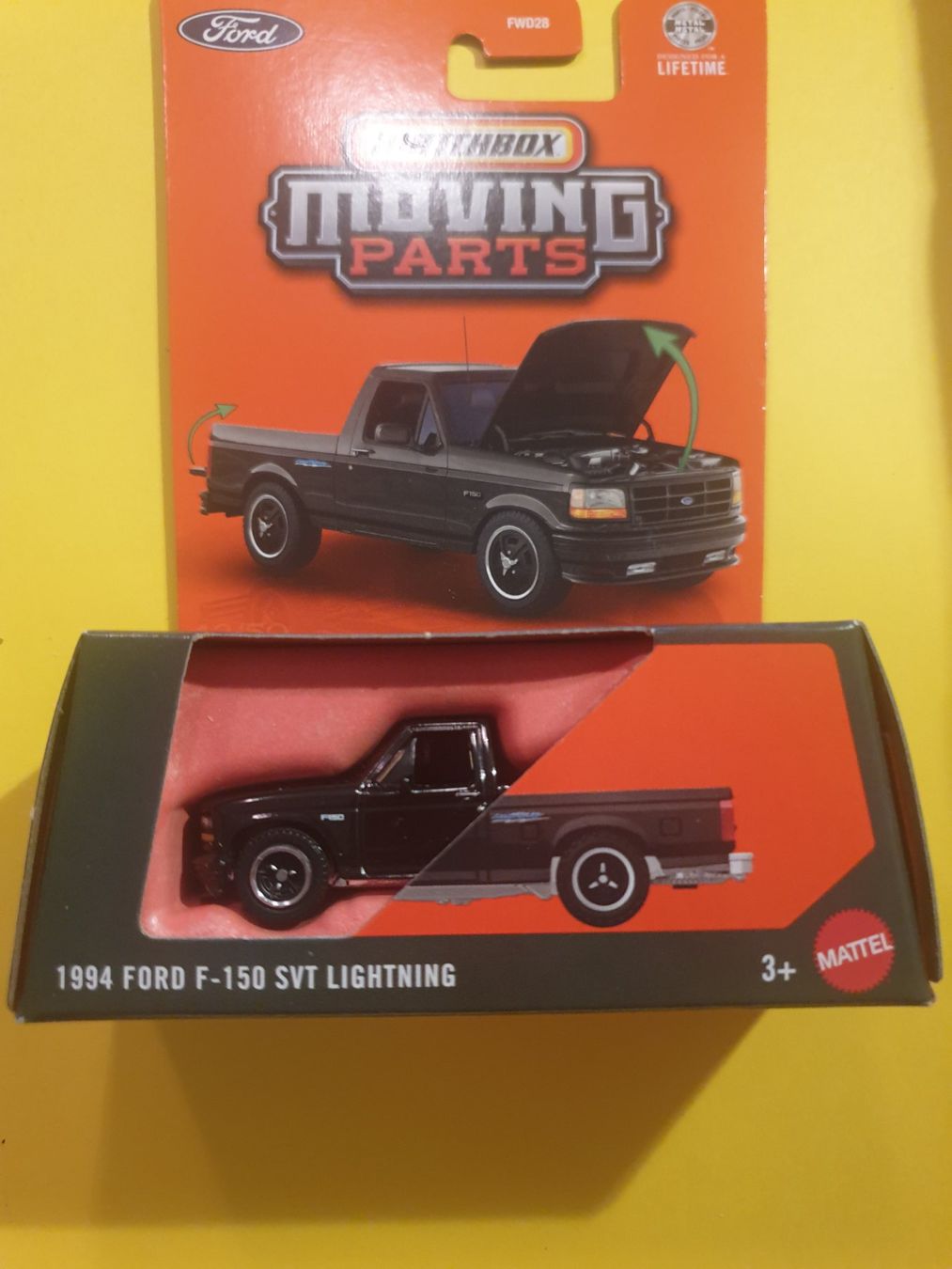Matchbox Modellini d'auto: Matchbox 1994 FORD F-150 SVT LIGHTNING – Nuovo e nell'imballaggio originale da Oftringen venduto da Rotor 1