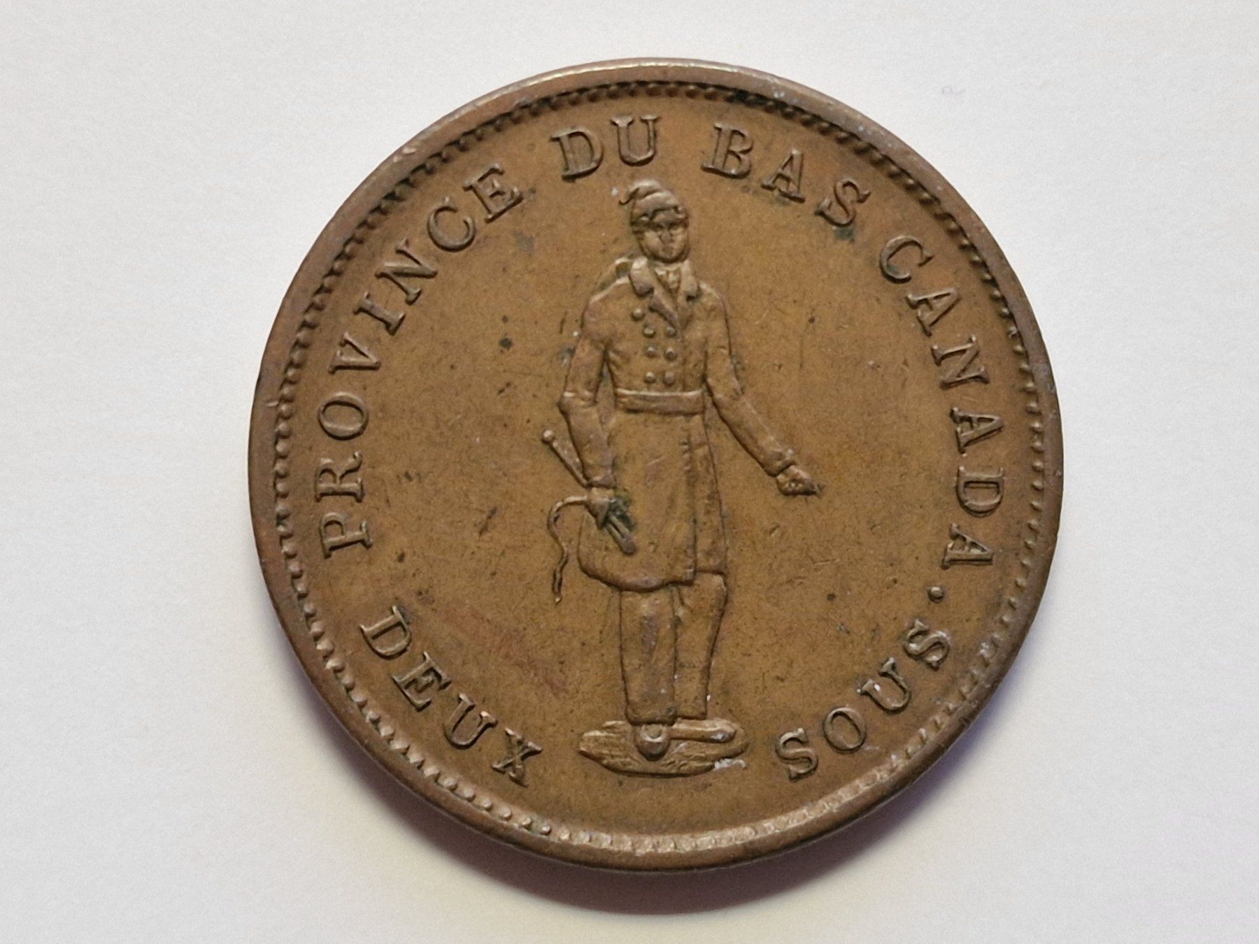 Tutti le monete: Kanada - One Penny 1837. – Usato da Zürich venduto da Moreira01 1
